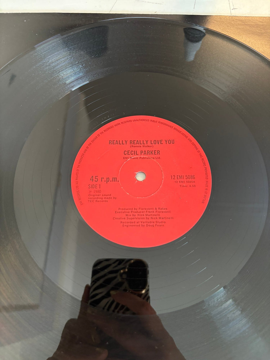 1980 Cecil Parker Really Really Love You Vinyl - Very Good - Think Vintage ltd