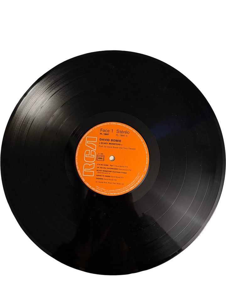1980 David Bowie Scary Monsters Vinyl - Good - Think Vintage ltd