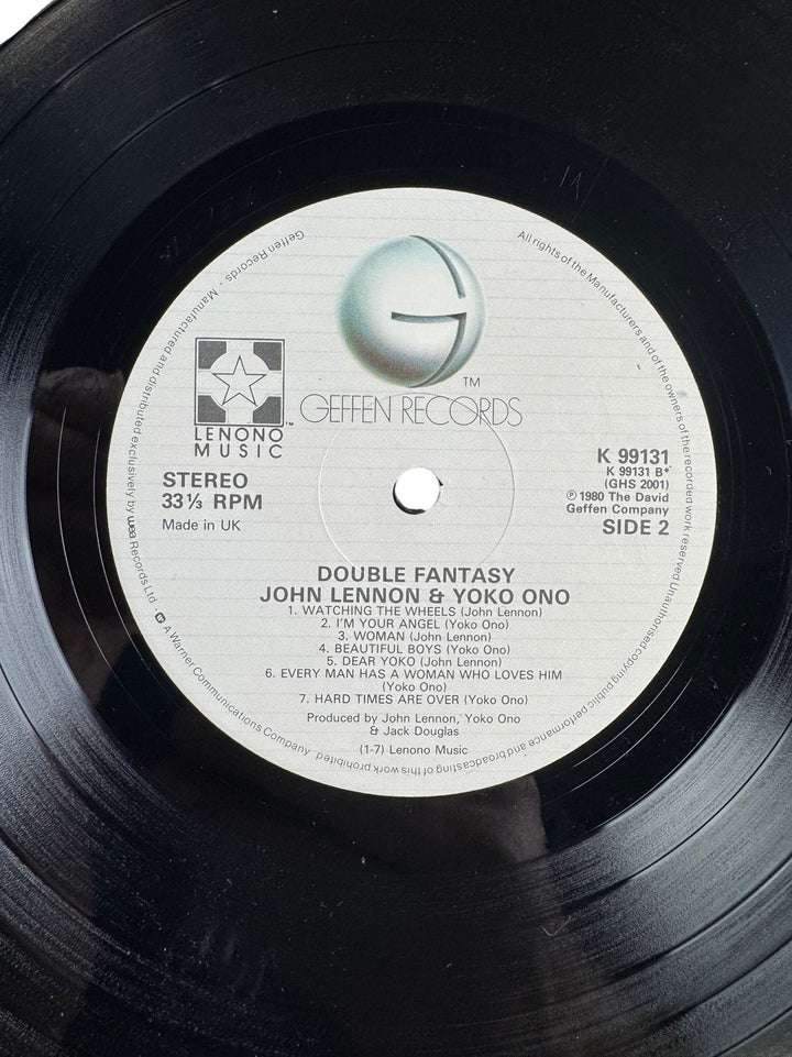 1980 John Lennon Yoko Ono Double Fantasy Vinyl - Good+