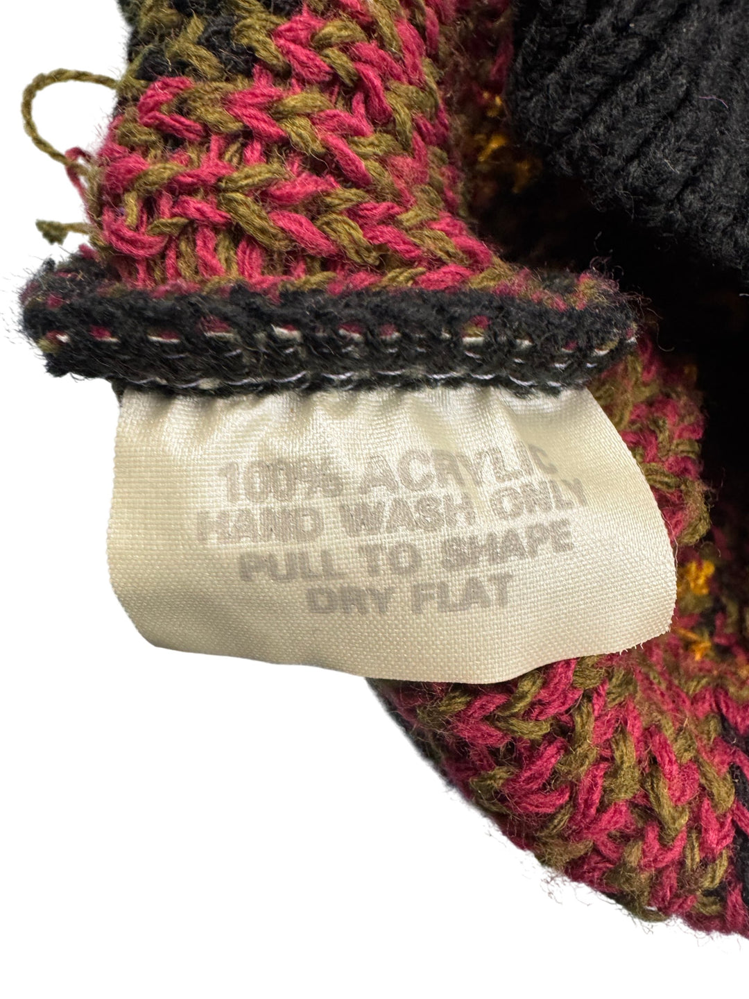 1980s Acrylic Floral Patterned Sweater - M/L - Think Vintage Online Ltd