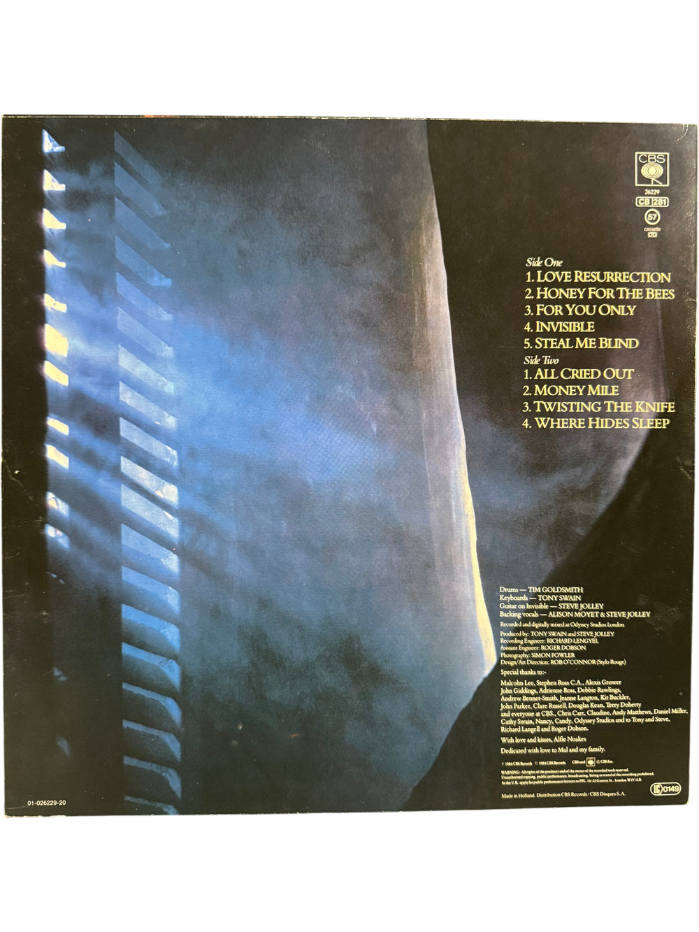 1980s Alison Moyet Alf LP Record - Think Vintage