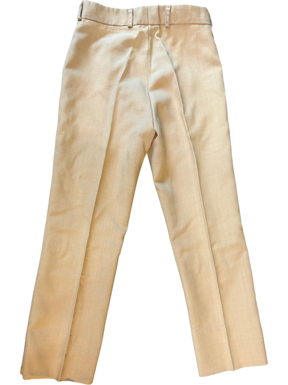 1980s Beige Trousers - Age 10/11 - Think Vintage ltd