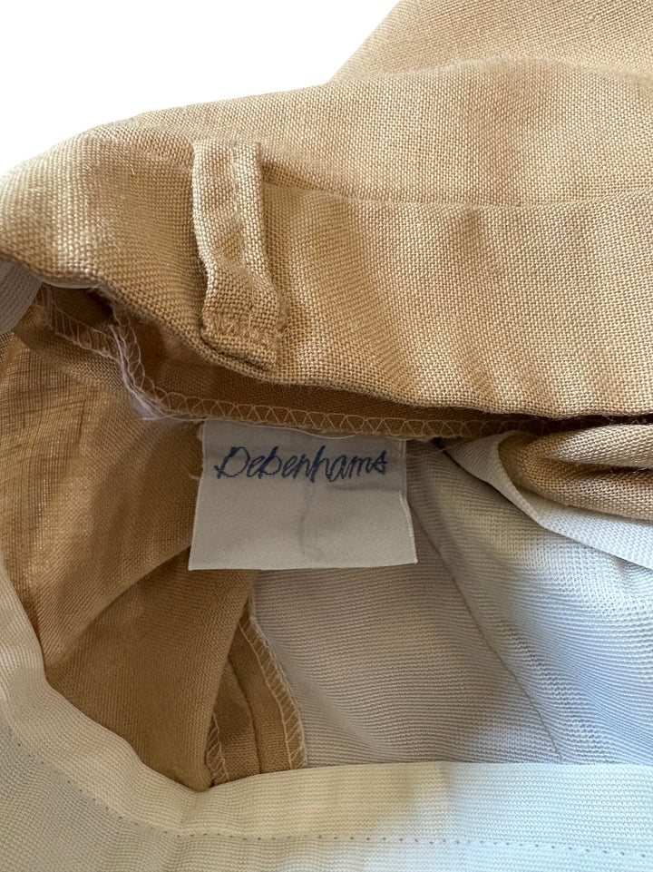 1980s Beige Trousers - Age 10/11 - Think Vintage ltd