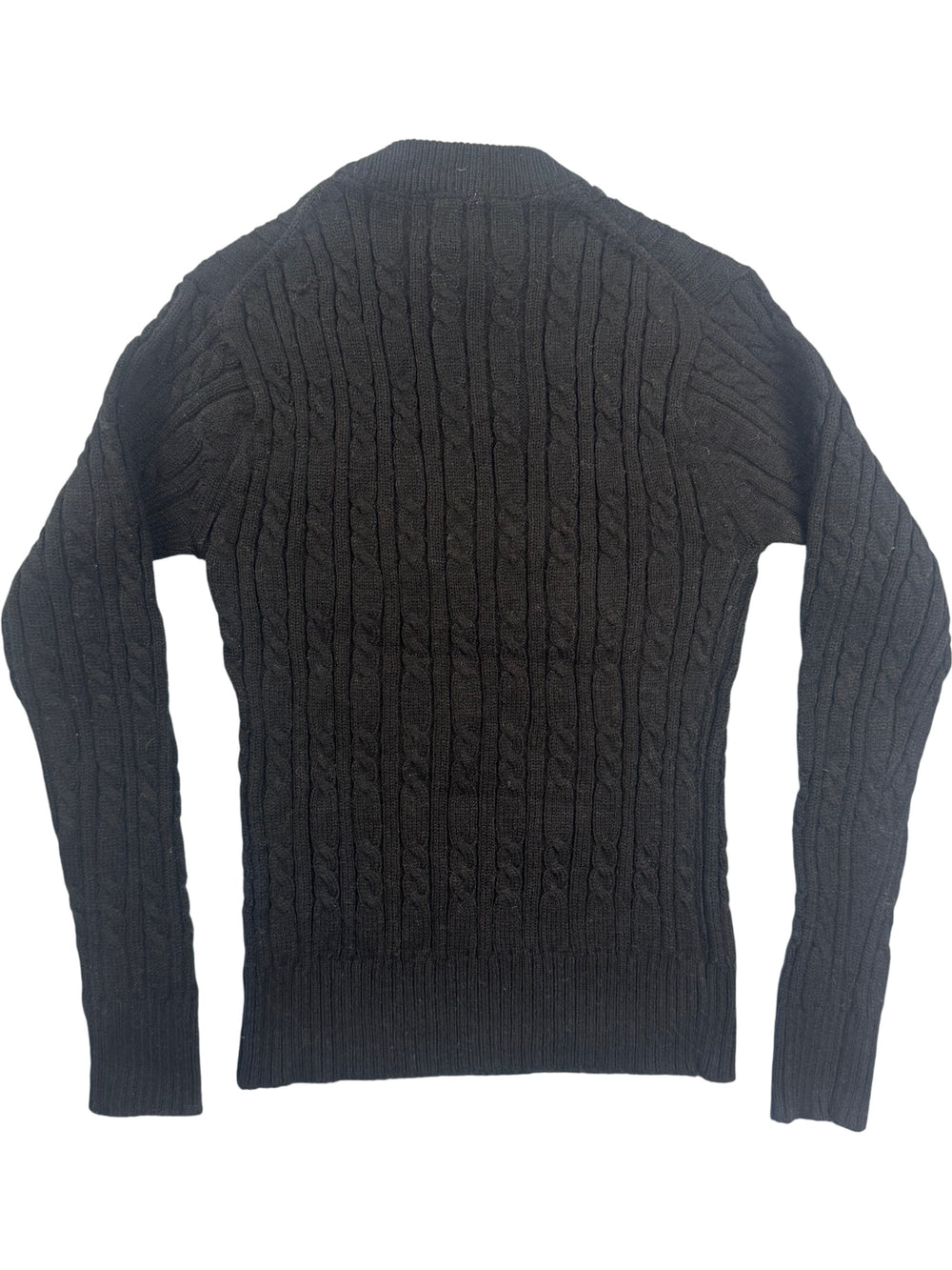 1980s Benjamin Cable Knit Sweater - XS - Think Vintage Online Ltd