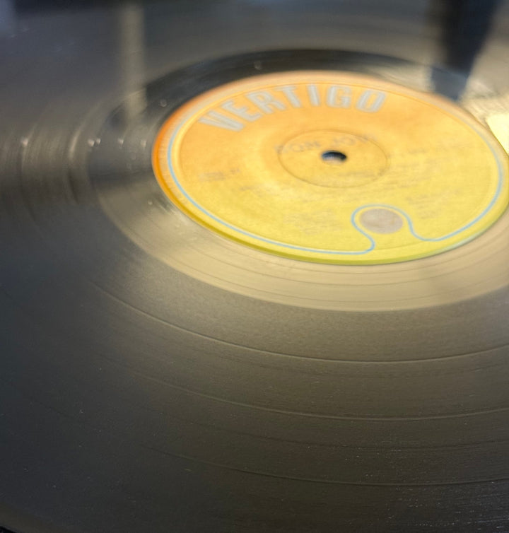 1980s Bon Jovi Self-Titled Debut Album Vinyl