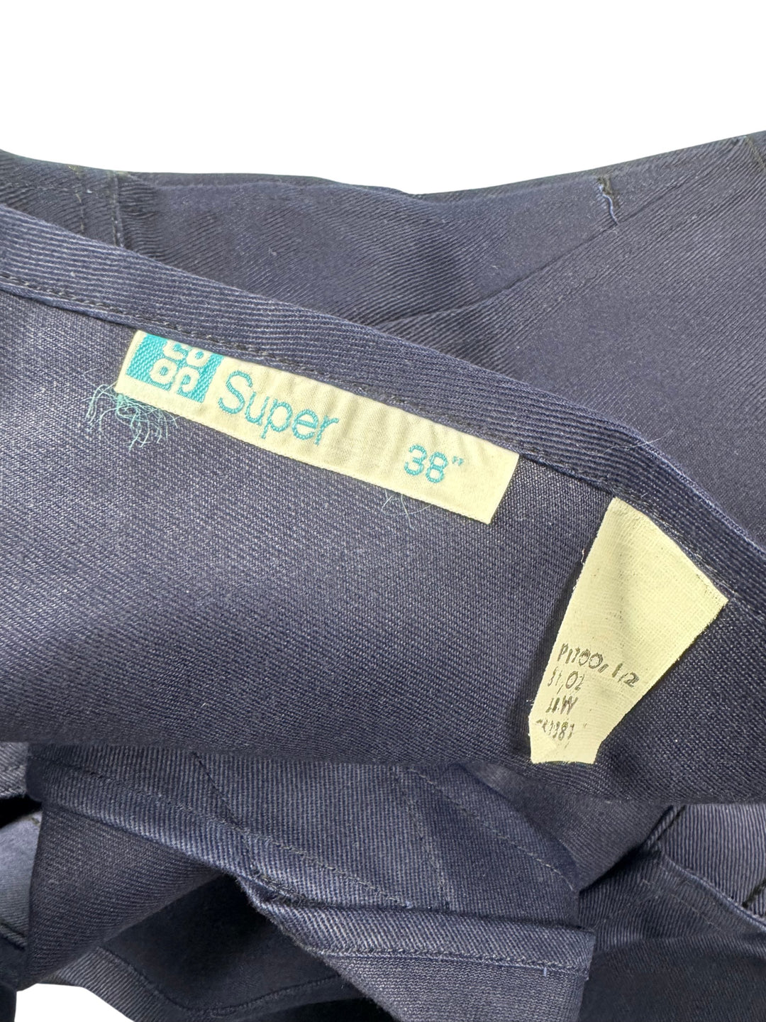 1980s Co-op Navy Protective Overalls - L - Think Vintage Online Ltd