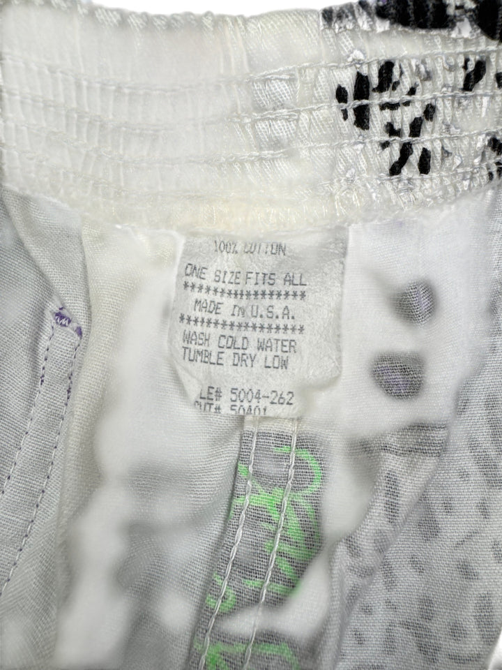 1980s Colourful Graphic Skate Shorts - M - Think Vintage