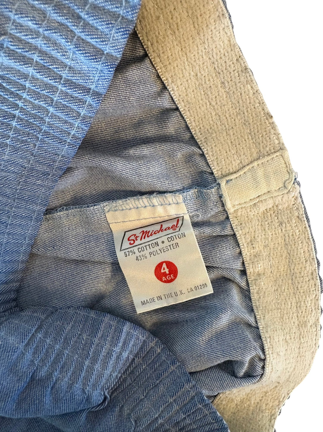 1980s Cotton Shorts - Age 7/8 - Think Vintage ltd