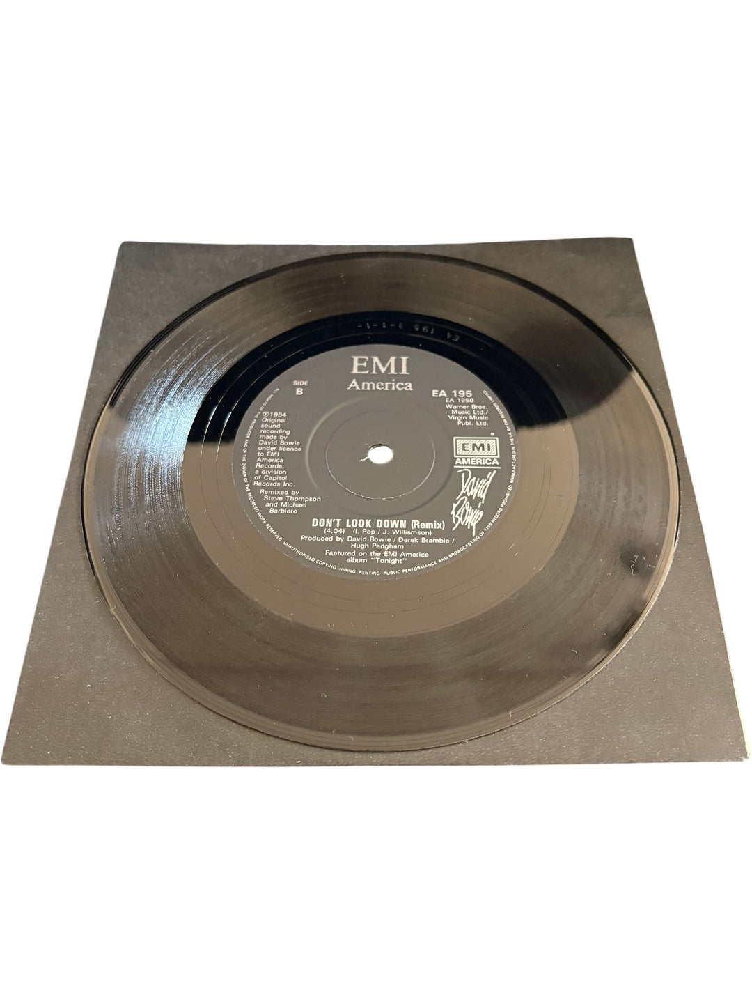 1980s David Bowie Re-Mixed Version Loving The Alien Vinyl - Good - Think Vintage ltd