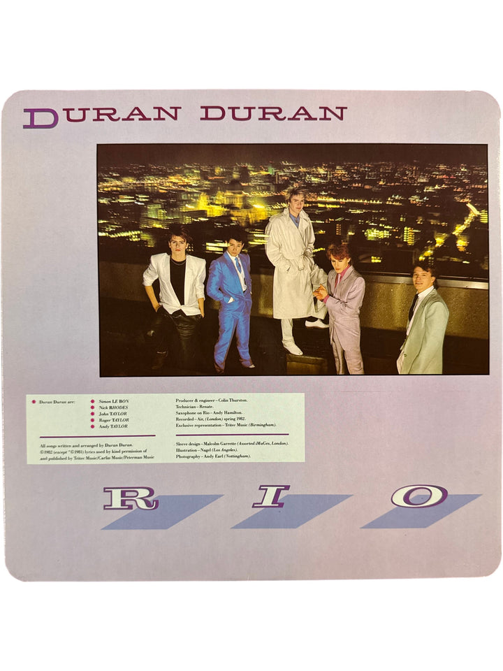 1980s Duran Duran Rio Vinyl Record - Think Vintage