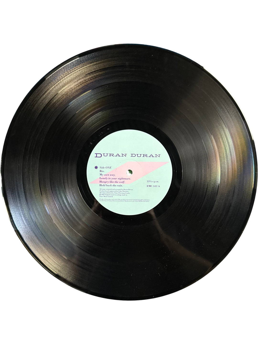 1980s Duran Duran Rio Vinyl Record - Think Vintage