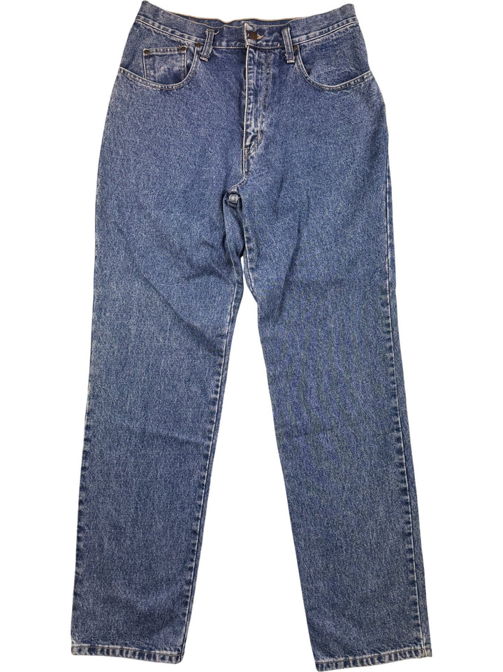 1980s Hardcore Straight Leg Denim Jeans - W31 - Think Vintage ltd