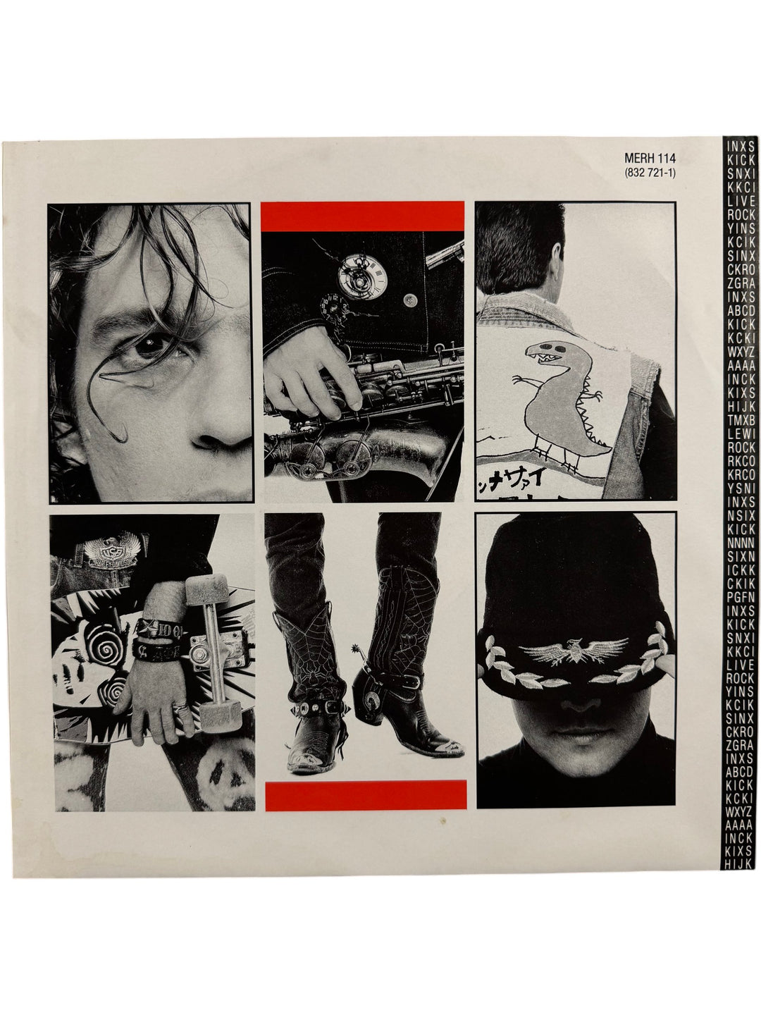 1980s INXS Kick Vinyl Record - Think Vintage Online Ltd