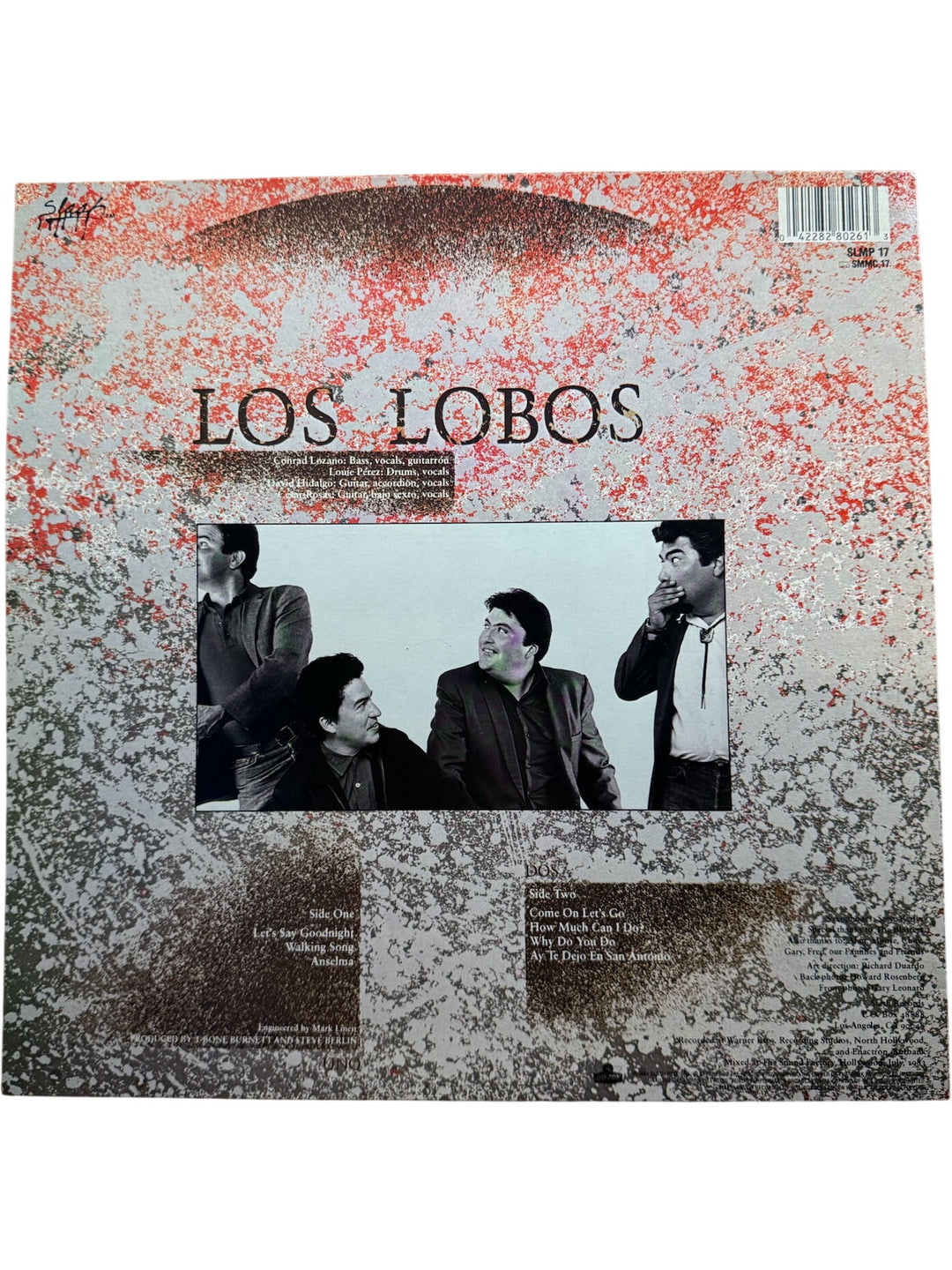 1980s Los Lobos A Time to Dance Vinyl Record - Very Good+