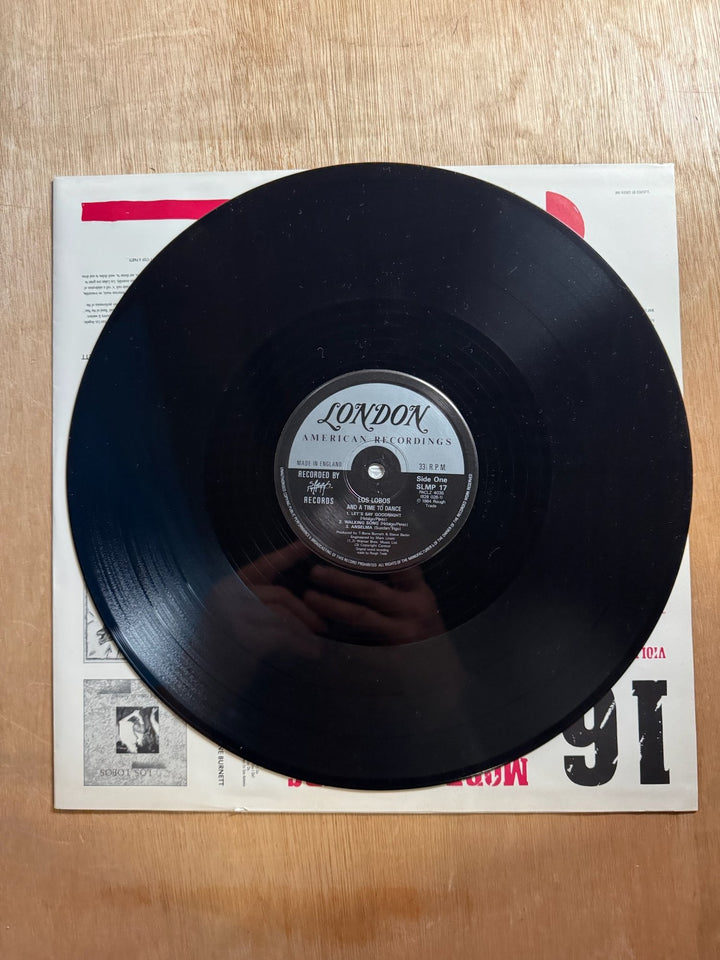 1980s Los Lobos A Time to Dance Vinyl Record - Very Good+