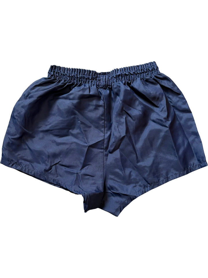 1980s Navy Sports Shorts - Age 7/8 - Think Vintage ltd