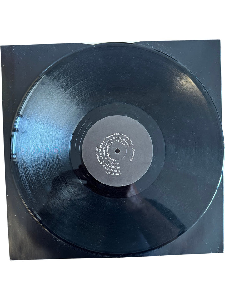 1980s New Order Blue Monday Vinyl Record - Fair - Think Vintage ltd