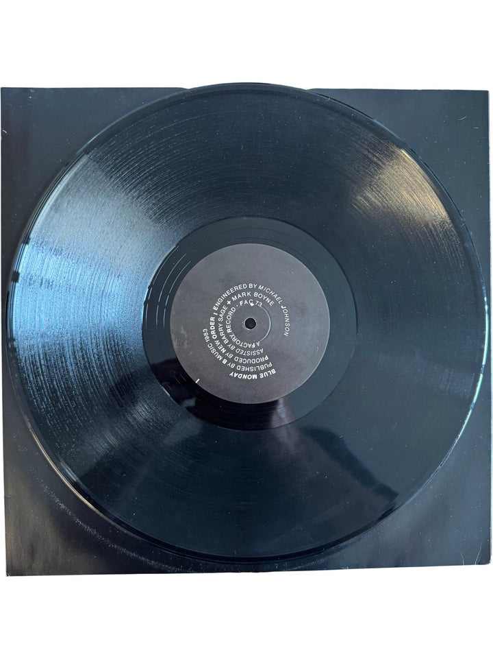 1980s New Order Blue Monday Vinyl Record - Fair - Think Vintage ltd