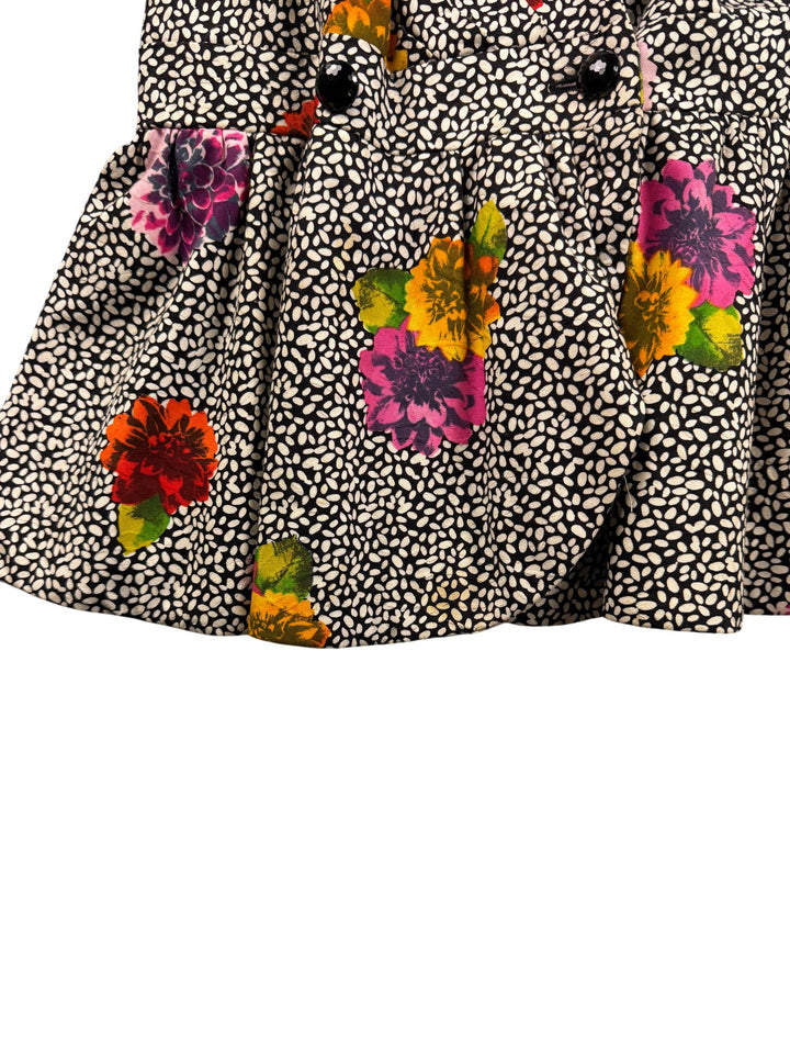 1980s Richie Freeman Terijon Floral Peplum Jacket - S - Think Vintage ltd