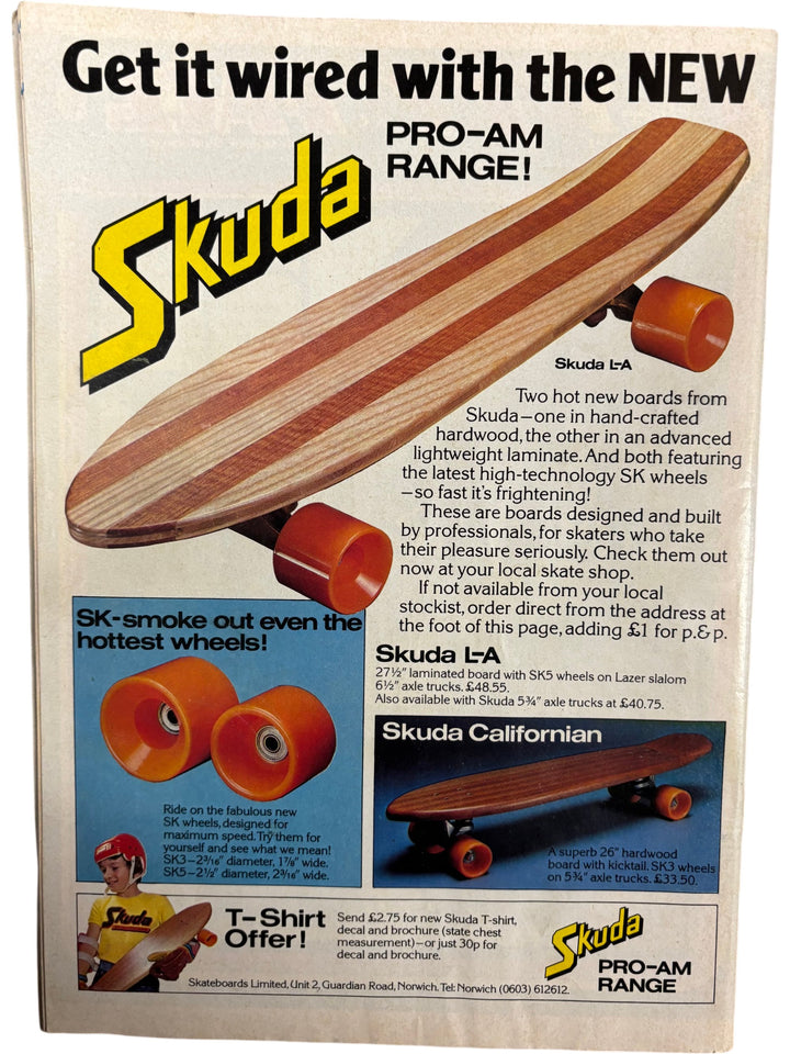 1980s Skateboard Magazine Issue No.4 - Think Vintage