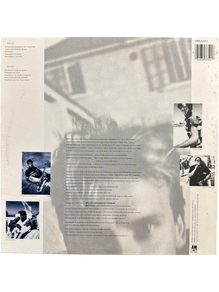 1980s Sting The Dream of the Blue Turtles Vinyl Record - Think Vintage ltd