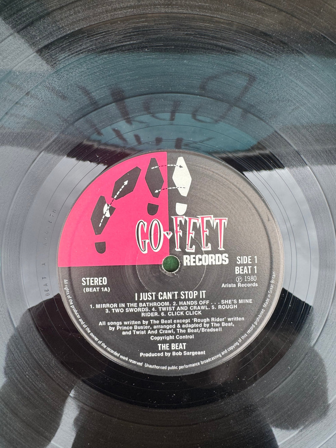 1980s The Beat I Just Can't Stop It LP - Think Vintage