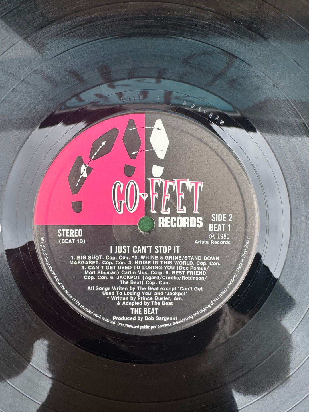 1980s The Beat I Just Can't Stop It LP - Think Vintage