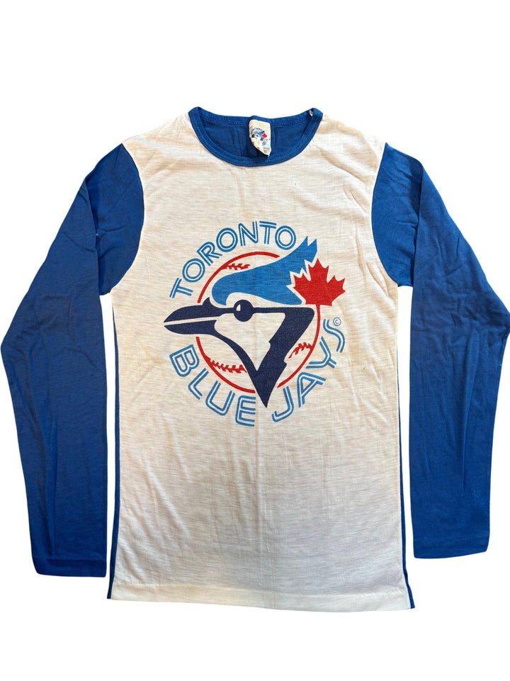 1980s Toronto Blue Jays Long Sleeve T-Shirt - S - Think Vintage ltd