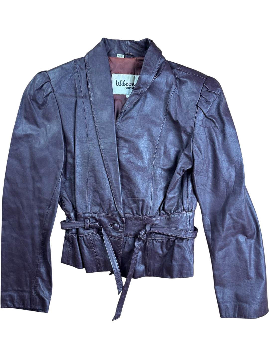 1980s Wilsons Leather Jacket - S