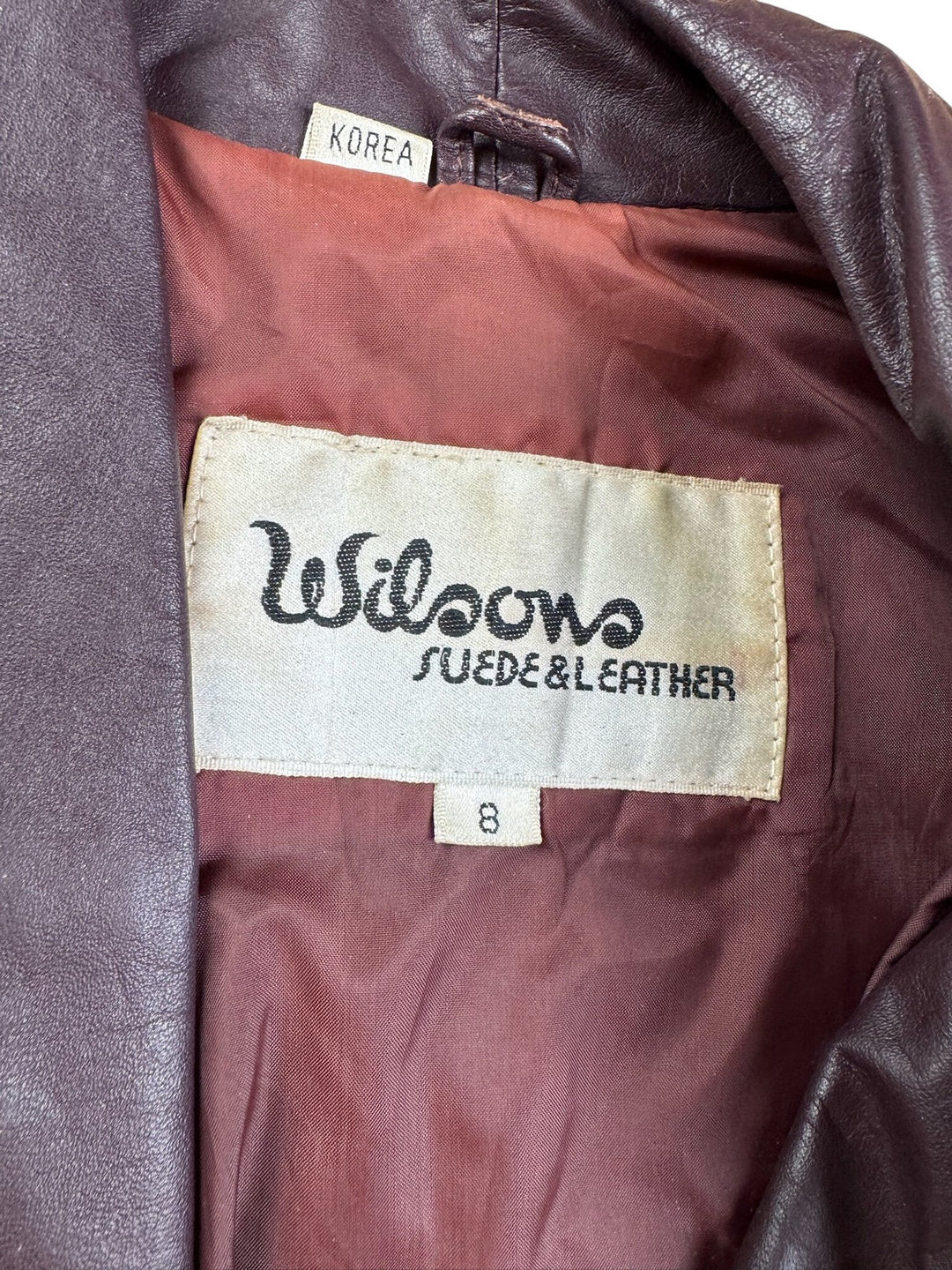 1980s Wilsons Leather Jacket - S