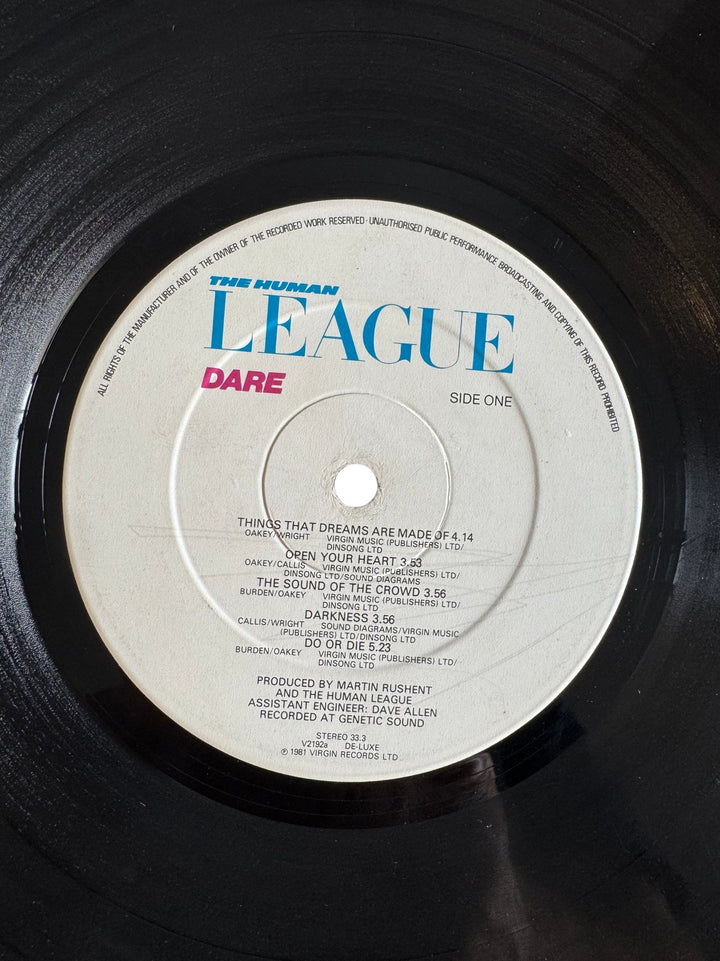 1981 The Human League Dare LPM - Fair - Think Vintage ltd