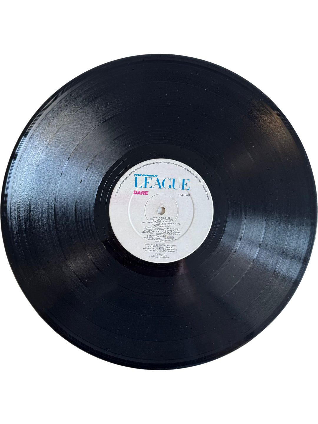 1981 The Human League Dare LPM - Fair - Think Vintage ltd