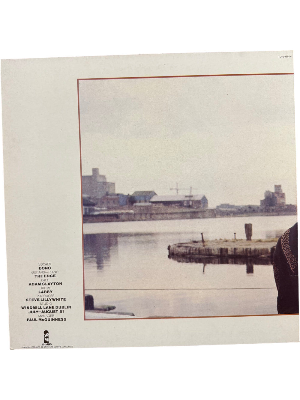 1981 U2 October Vinyl Album - Think Vintage