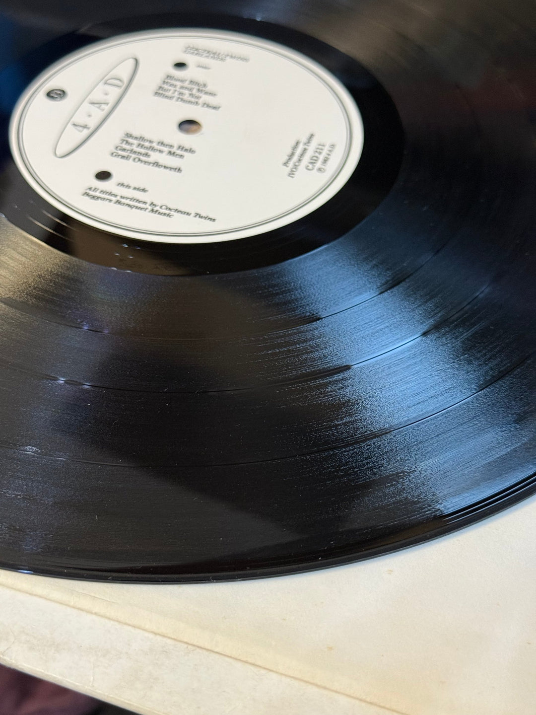 1982 Cocteau Twins Garlands Vinyl Record - Think Vintage Online Ltd