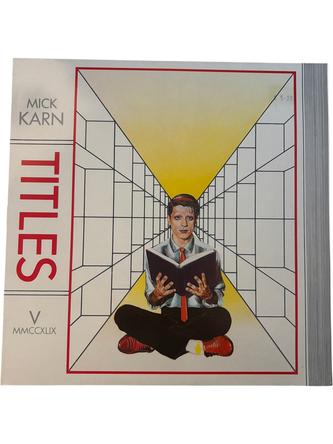 1982 Mick Karn Titles Album - NM/Mint - Think Vintage ltd