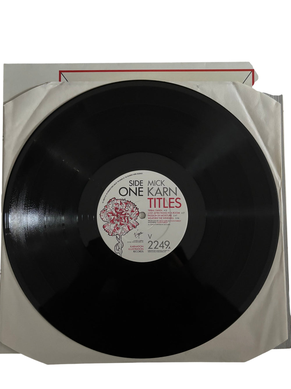 1982 Mick Karn Titles Album - NM/Mint - Think Vintage ltd