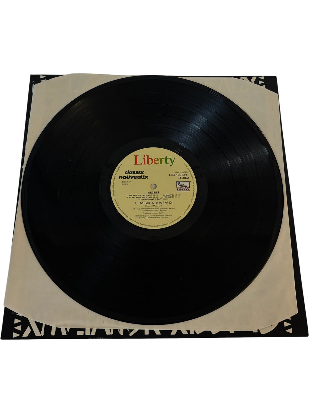 1983 Classix Nouveaux Secret Album - Think Vintage ltd