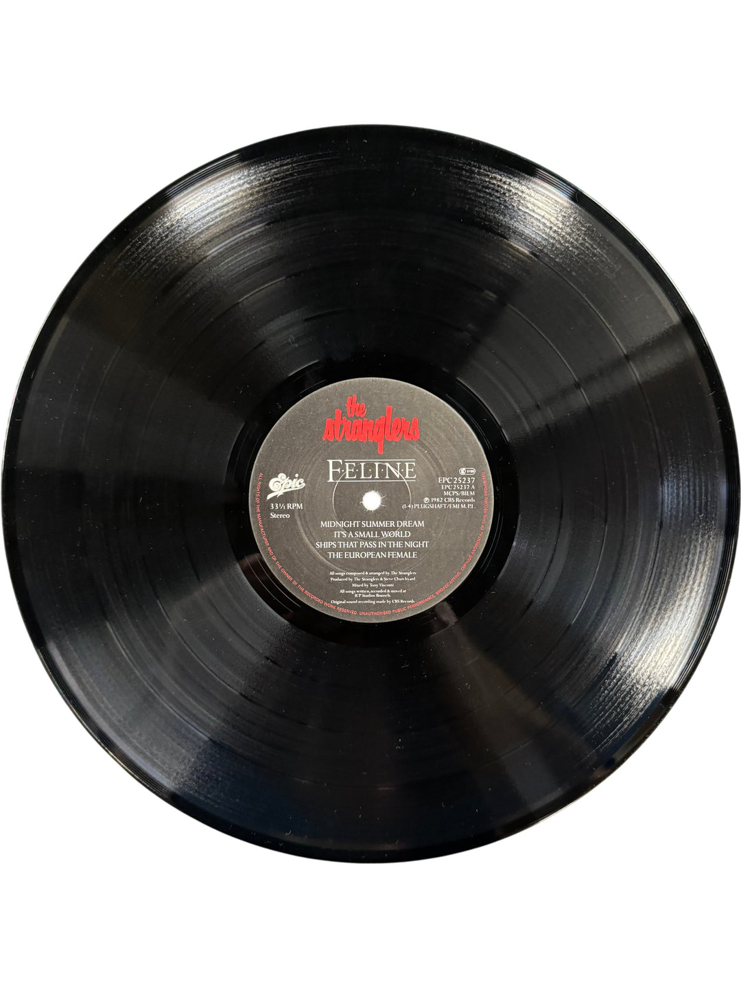 1983 Feline Album by The Stranglers - Think Vintage ltd
