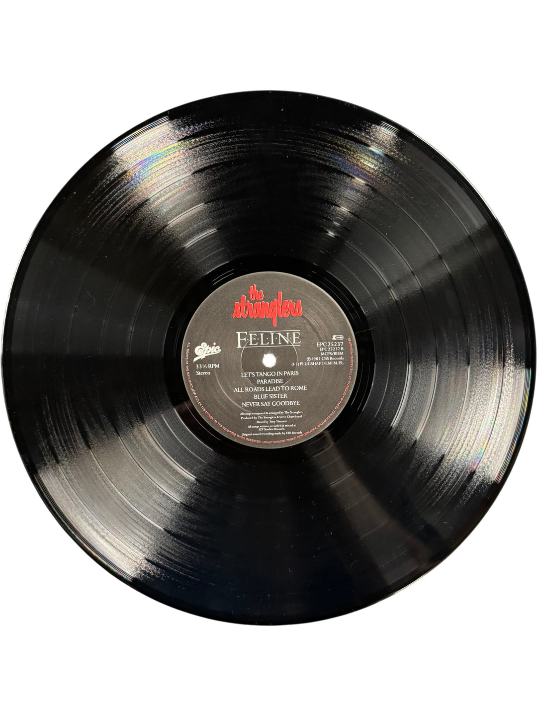 1983 Feline Album by The Stranglers - Think Vintage ltd