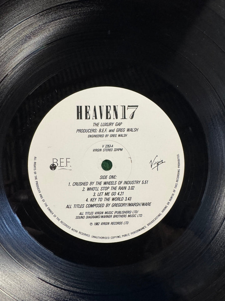 1983 Heaven 17 The Luxury Gap Vinyl Record - Think Vintage