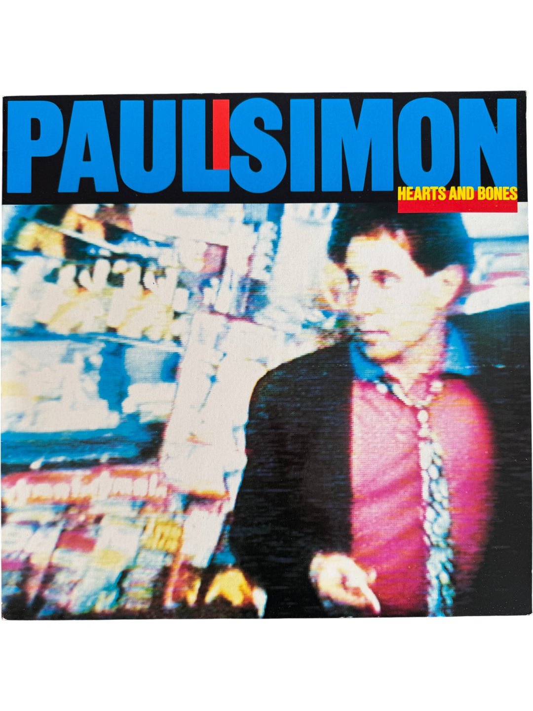 1983 Paul Simon Hearts And Bones Vinyl - Good - Think Vintage ltd