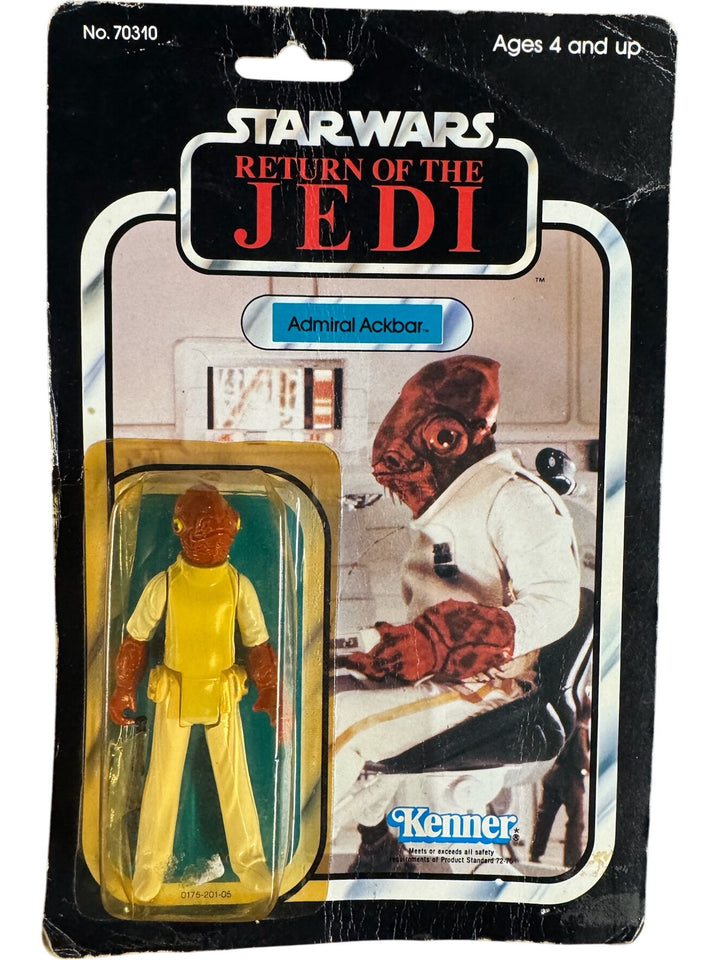 1983 Star Wars Return Of The Jedi Admiral Ackbar Action Figure