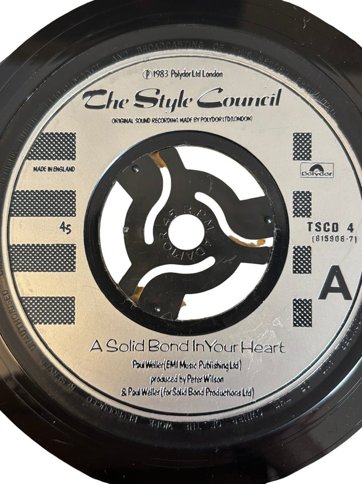 1983 The Style Council A Solid Bond In Your Heart Vinyl 7" - Think Vintage ltd