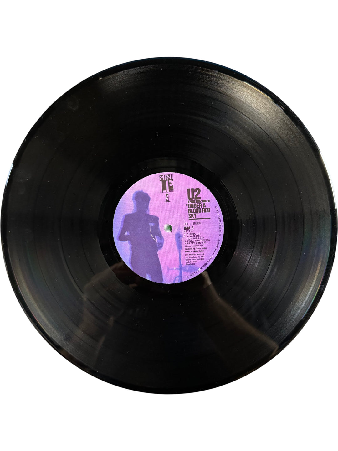 1983 U2 Under A Blood Red Sky Vinyl LP - Think Vintage Online Ltd