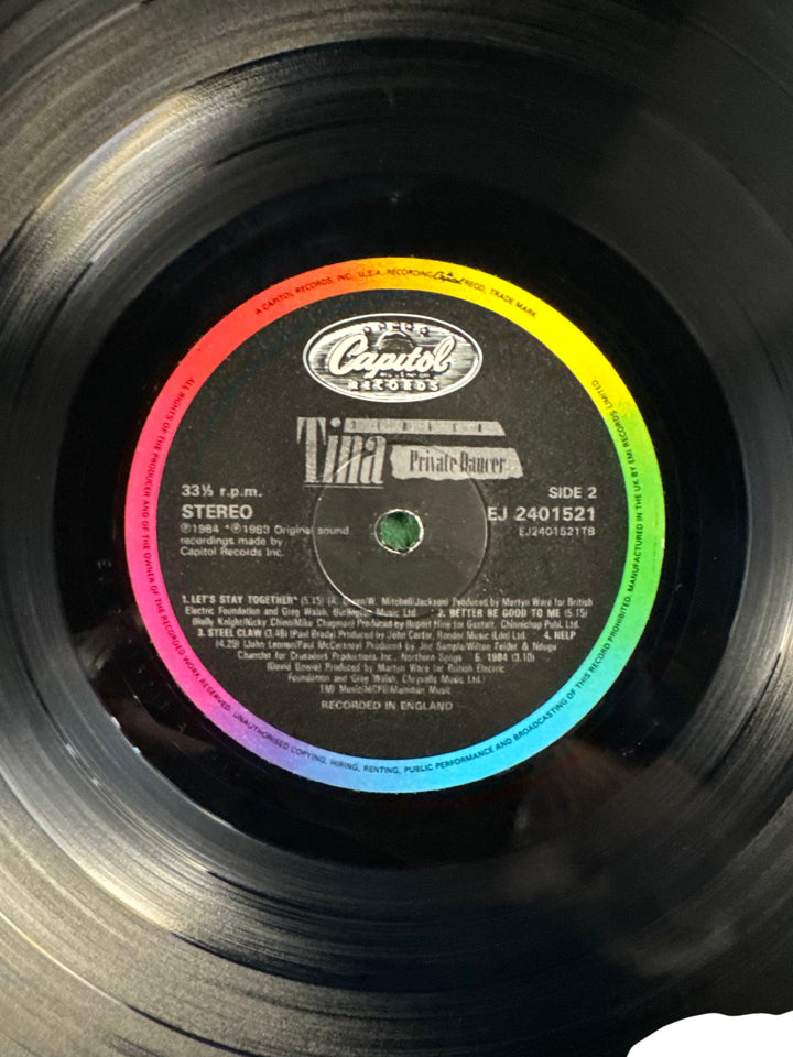1984 Private Dancer Vinyl by Tina Turner - Think Vintage