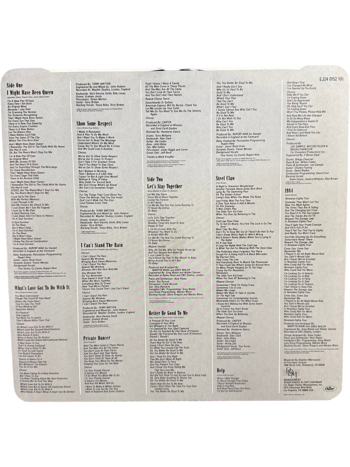 1984 Private Dancer Vinyl by Tina Turner - Think Vintage Online Ltd