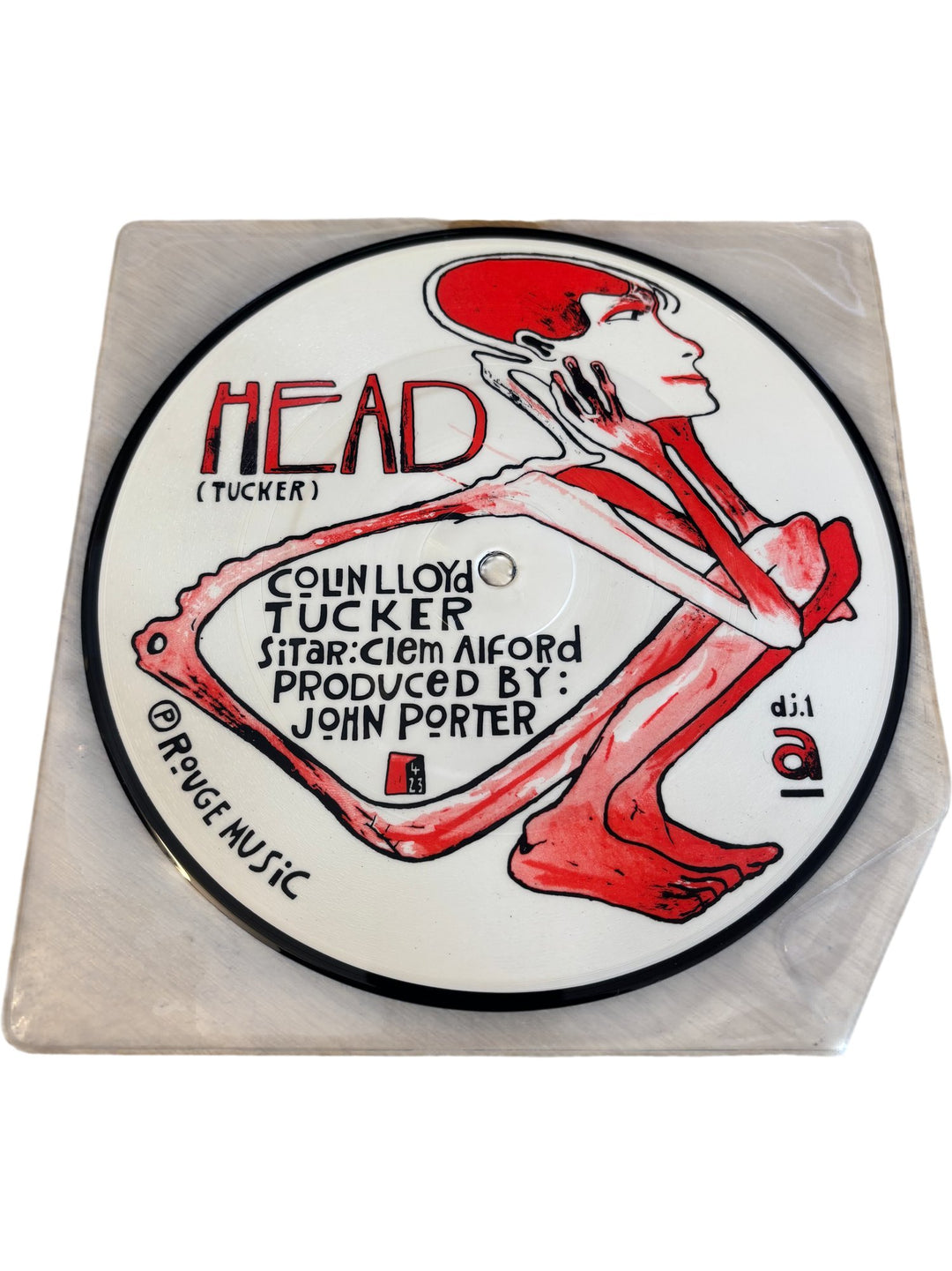 1985 Colin Lloyd Tucker Picture Disc Vinyl 7" - Think Vintage ltd