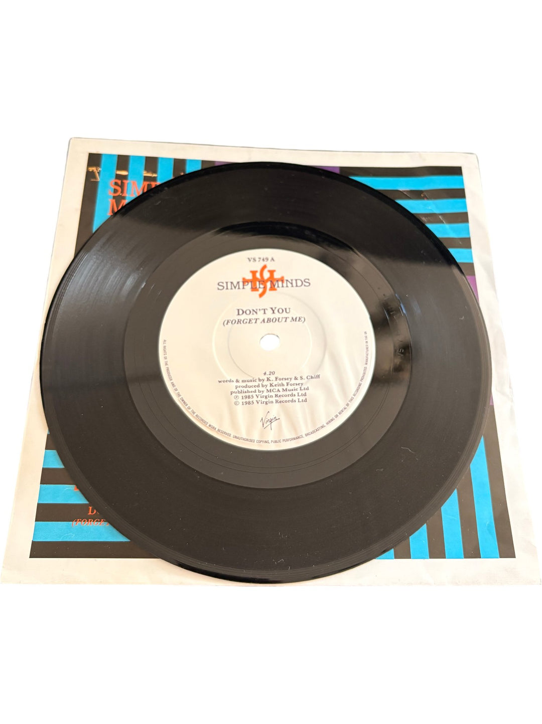 1985 Simple Minds Vinyl Don't You - Good - Think Vintage ltd