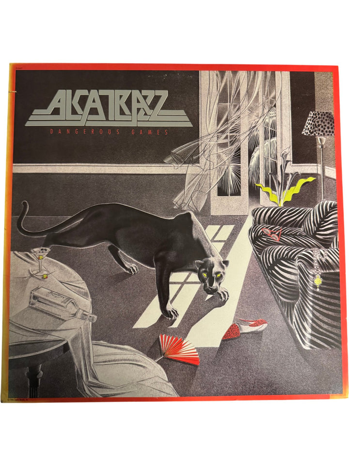 1986 Alcatrazz Dangerous Games Vinyl Album - Good - Think Vintage ltd