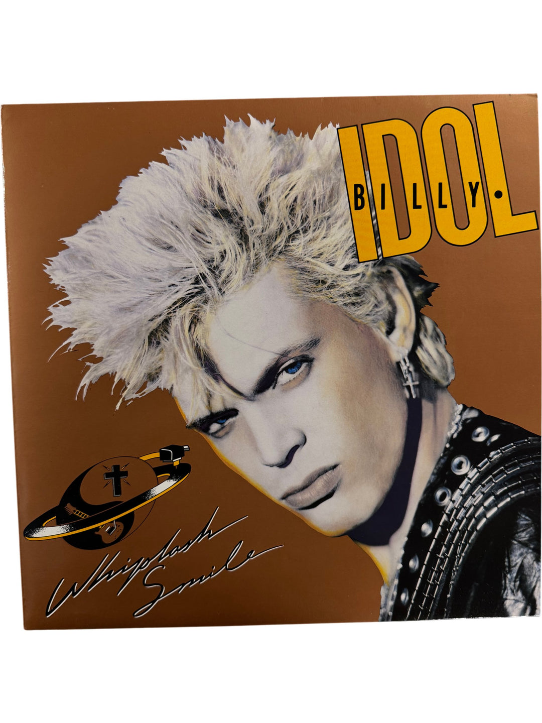 1986 Billy Idol Whiplash Smile Vinyl Record - Think Vintage Online Ltd